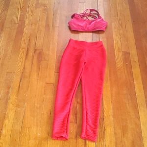 SMALL padded workout bra ONLY